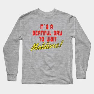 The Maldives Gift ideas for the travel enthusiast. Long Sleeve T-Shirt